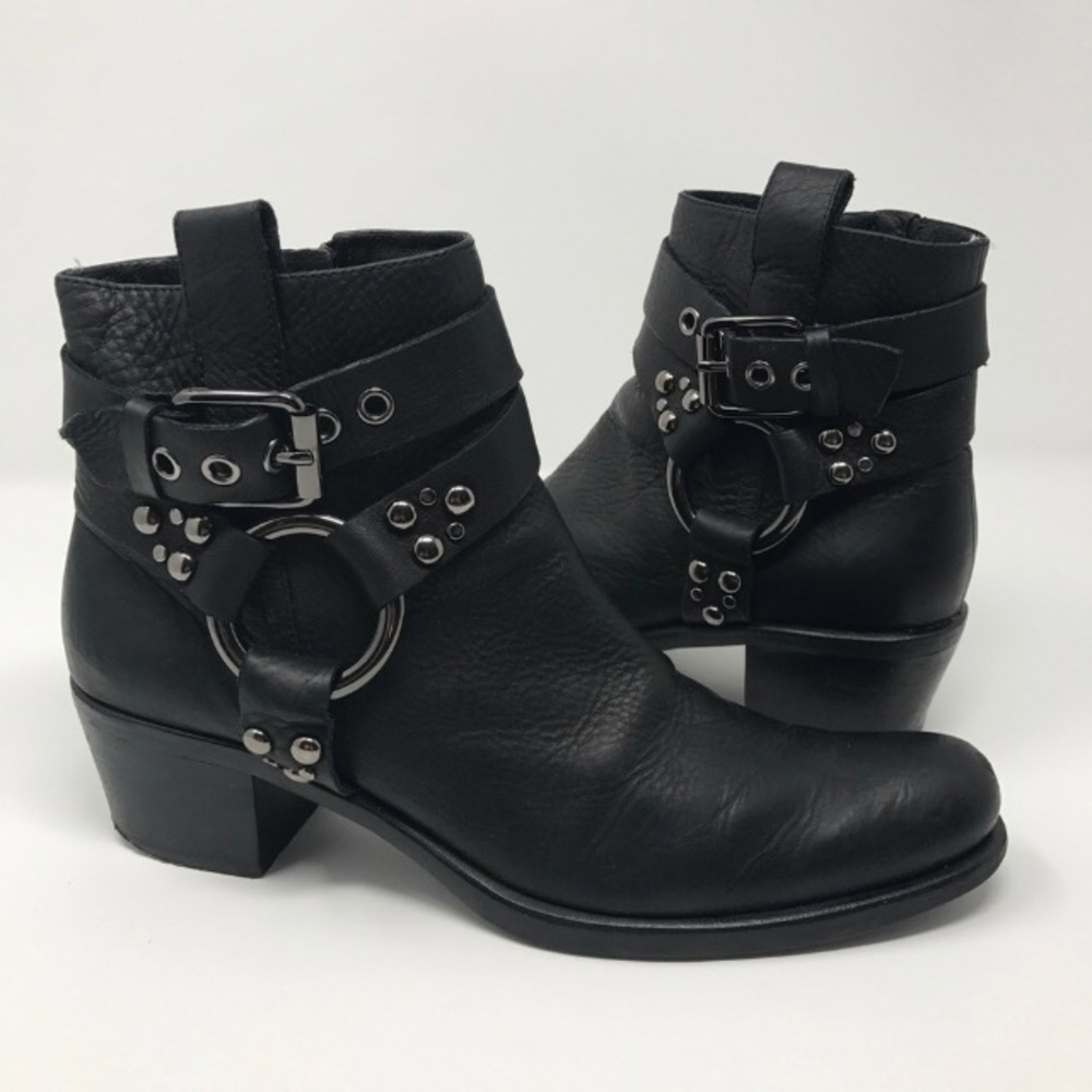 ♥️Cole Haan G Series Harness Moto Boots